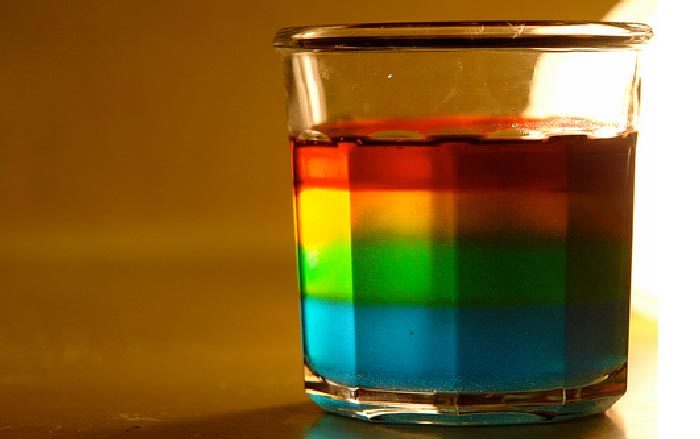 Sliced liquid